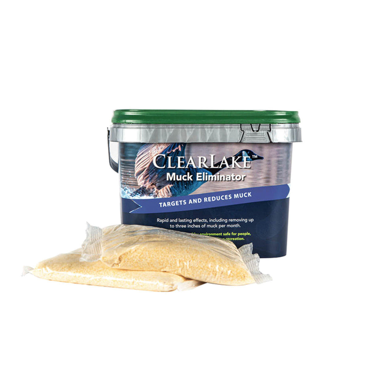 ClearLake Muck Eliminator 4 lb water soluble bag bucket