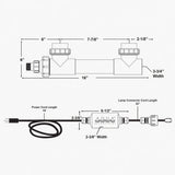 Aqua Ultraviolet Classic 15 Watt UV Sterilizer, Black, 2"