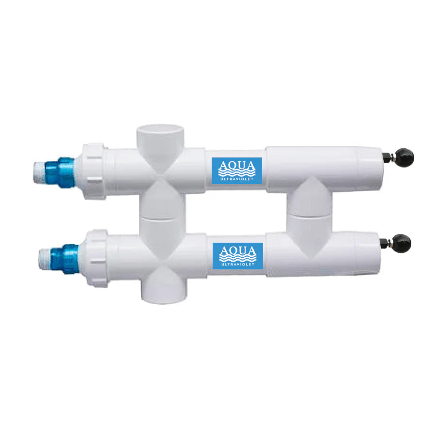Aqua Ultraviolet Classic 114 Watt UV Sterilizer, White, 2"
