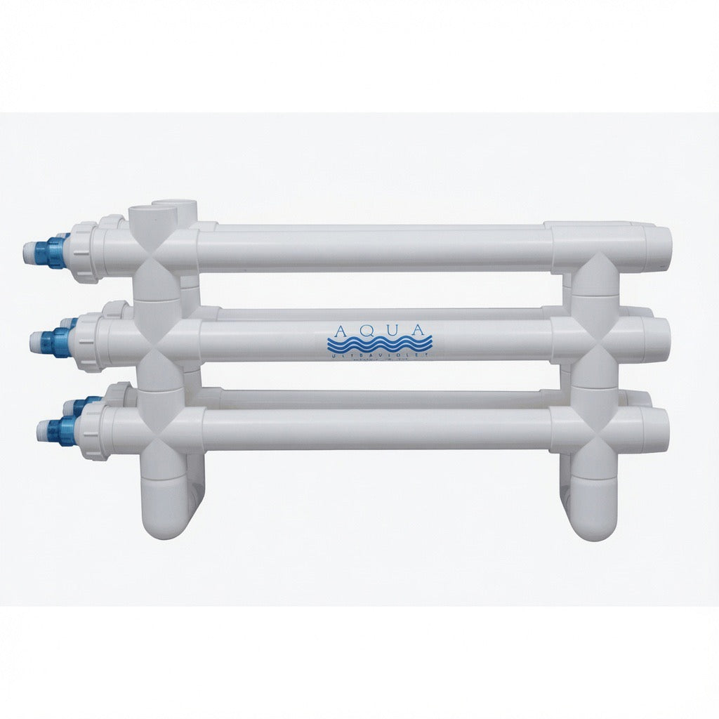 Aqua Ultraviolet Classic 240 Watt UV Sterilizer, White, 2"