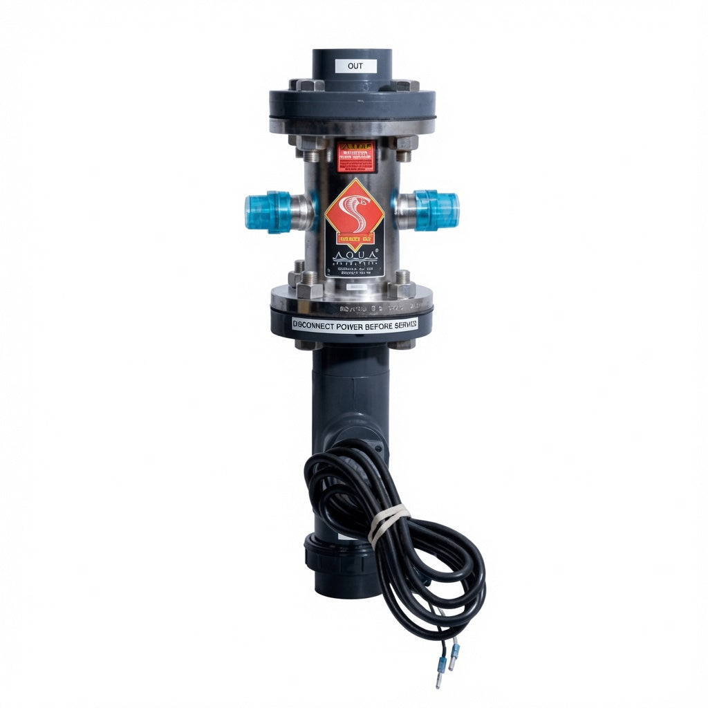 Viper 400 Watt UV Sterilizers – Stainless Steel, With Flow Switch, 110V/60Hz