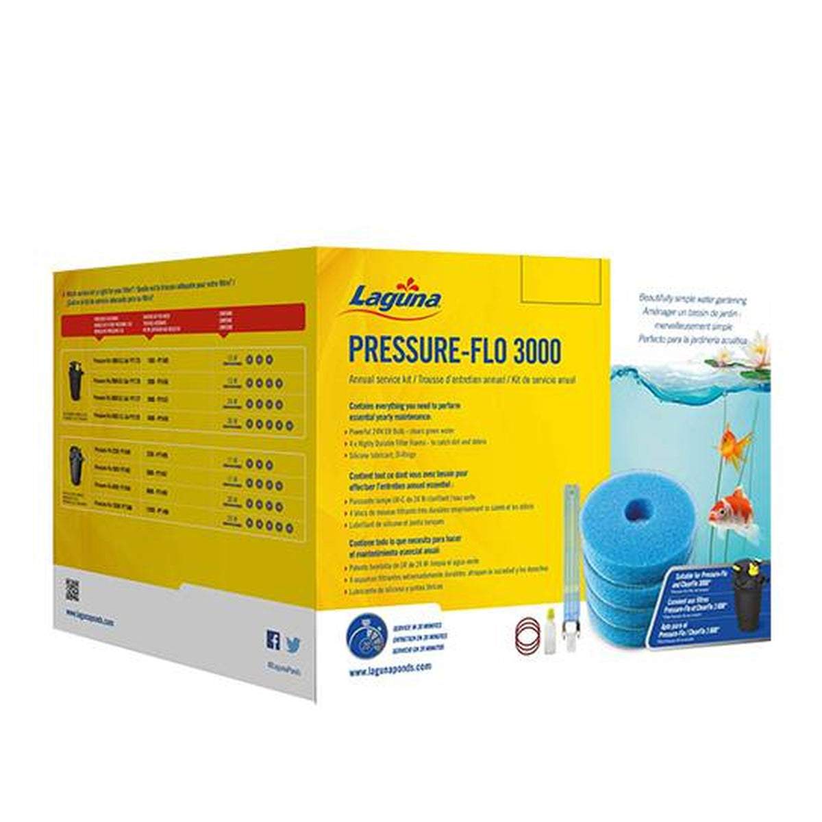 Laguna Pressure-Flo 3000 annual service kit box